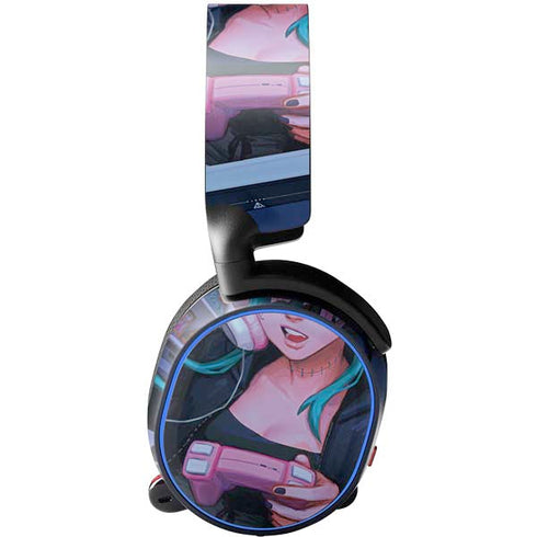Anime Catgirl Gamer Nerd by Ivy Dolamore SteelSeries Arctis 5 Skin