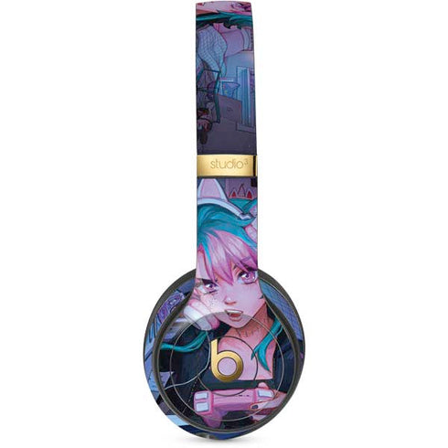 Anime Catgirl Gamer Nerd by Ivy Dolamore Studio Wireless 3 Skin