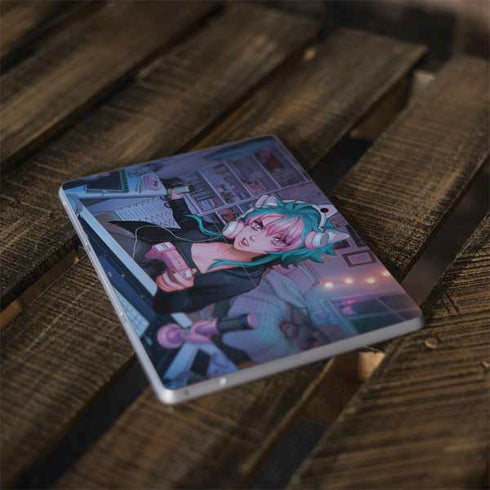 Anime Catgirl Gamer Nerd by Ivy Dolamore Surface Go Skin