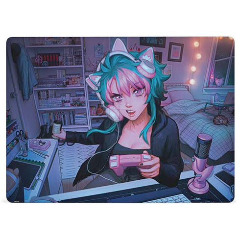 Anime Catgirl Gamer Nerd by Ivy Dolamore Surface Laptop 2 Skin