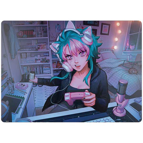 Anime Catgirl Gamer Nerd by Ivy Dolamore Surface Laptop 4 15in Skin