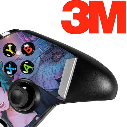 Anime Catgirl Gamer Nerd by Ivy Dolamore Xbox One S All-Digital Edition Bundle Skin