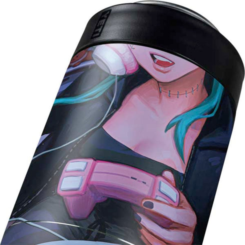 Anime Catgirl Gamer Nerd by Ivy Dolamore Yeti Colster Can Insulator Skin