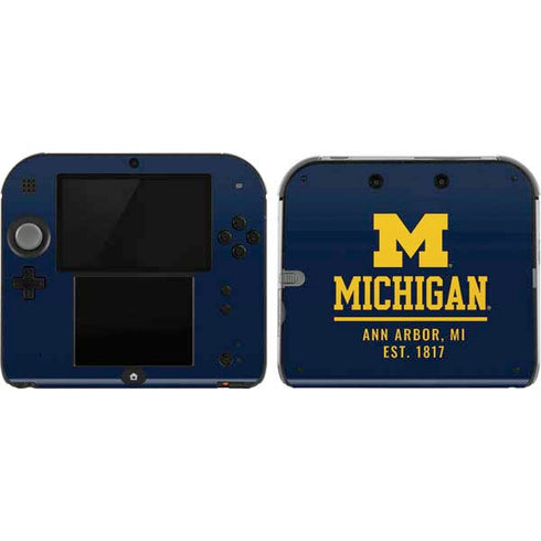 Ann Arbor Est 1817 Nintendo 2DS Skin