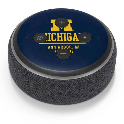 Ann Arbor Est 1817 Amazon Echo Dot 3 Skin