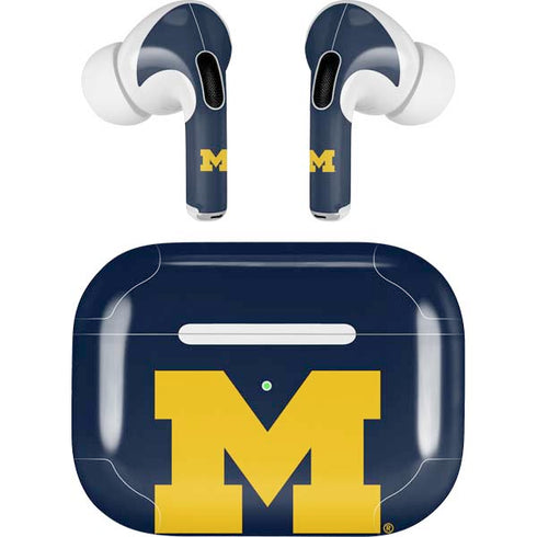 University of Michigan Ann Arbor Est 1817 Apple AirPods Pro Skin