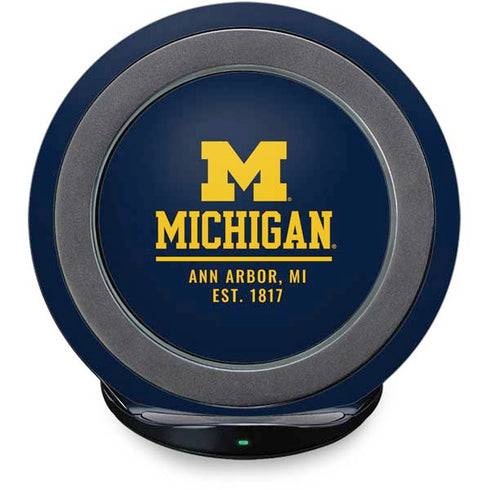 Ann Arbor Est 1817 Fast Charge Wireless Charging Stand Skin