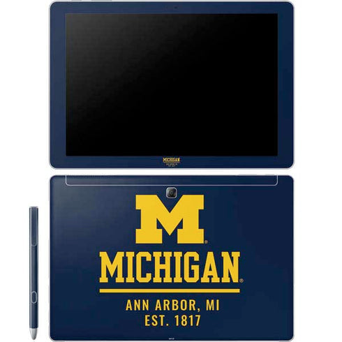 Ann Arbor Est 1817 Galaxy Book 12in Skin