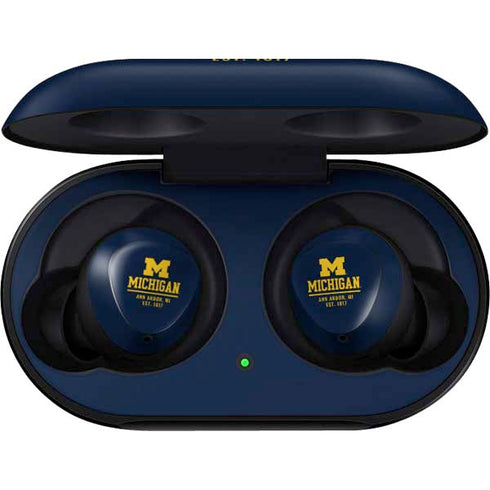 University of Michigan Ann Arbor Est 1817 Galaxy Buds Skin