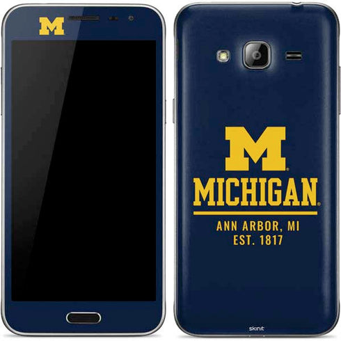 Ann Arbor Est 1817 Galaxy J3 Skin