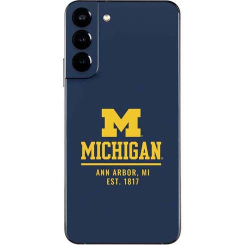 University of Michigan Ann Arbor Est 1817 Galaxy S22 Plus Skin