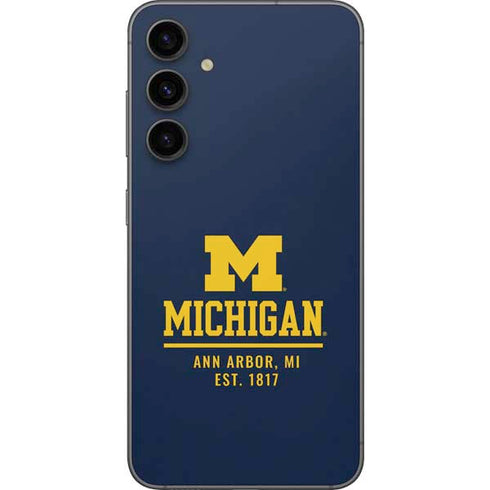 University of Michigan Ann Arbor Est 1817 Galaxy S23 FE Skin