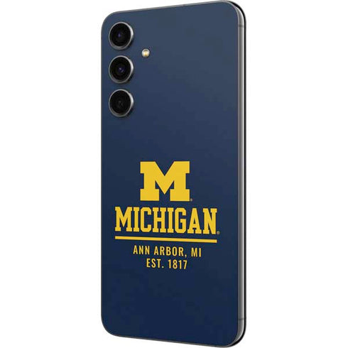 University of Michigan Ann Arbor Est 1817 Galaxy S23 FE Skin