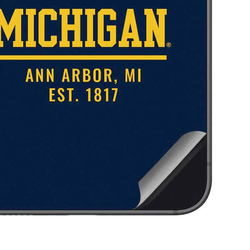 University of Michigan Ann Arbor Est 1817 Galaxy S23 FE Skin