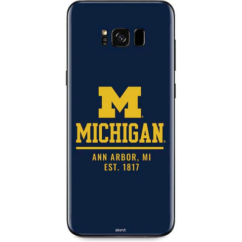 Ann Arbor Est 1817 Galaxy S8 Plus Skin