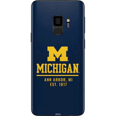 Ann Arbor Est 1817 Galaxy S9 Skin
