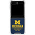 University of Michigan Ann Arbor Est 1817 Galaxy Z Flip5 5G Clear Case