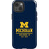 University of Michigan Ann Arbor Est 1817 iPhone 15 Impact Case