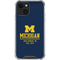 University of Michigan Ann Arbor Est 1817 iPhone 15 Plus Clear Case