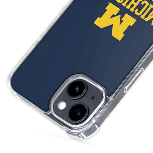 University of Michigan Ann Arbor Est 1817 iPhone 15 Plus MagSafe Case
