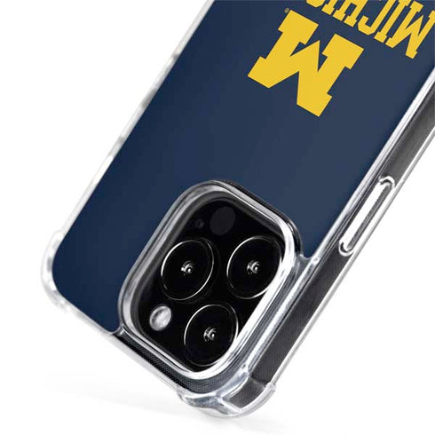 University of Michigan Ann Arbor Est 1817 iPhone 15 Pro MagSafe Case