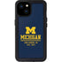 University of Michigan Ann Arbor Est 1817 iPhone 15 Plus Waterproof Case