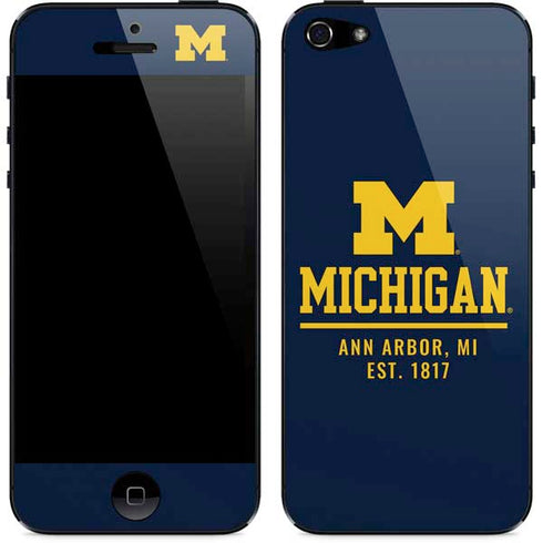 Ann Arbor Est 1817 iPhone 5/5s/5SE Skin