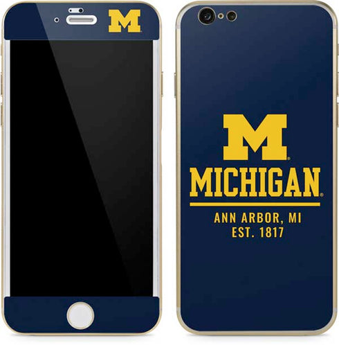 Ann Arbor Est 1817 iPhone 6/6s Skin