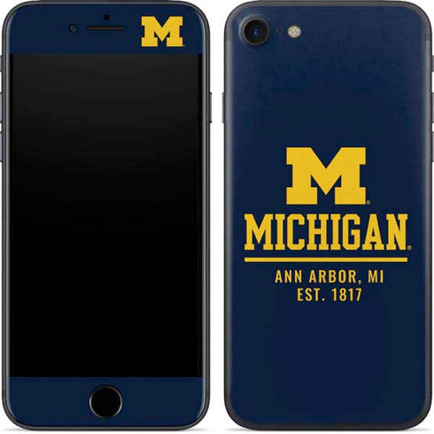 Ann Arbor Est 1817 iPhone 7 Skin