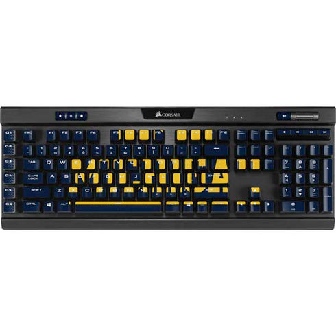 University of Michigan Ann Arbor Est 1817 K95 RGB PLATINUM Mechanical Gaming Keyboard Skin
