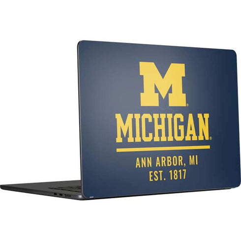University of Michigan Ann Arbor Est 1817 MacBook Air 15 in (2023) Skin
