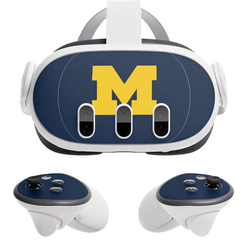 University of Michigan Ann Arbor Est 1817 Meta Quest 3 Skin
