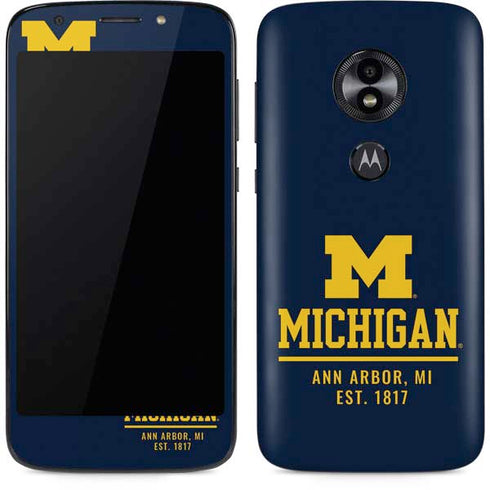 Ann Arbor Est 1817 Moto E5 Play Skin