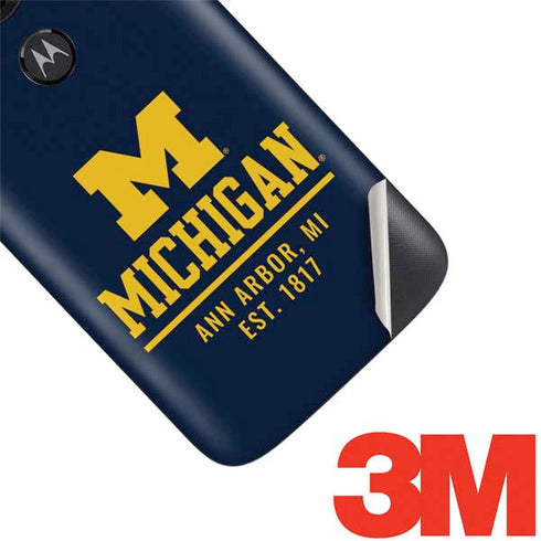 Ann Arbor Est 1817 Moto E5 Play Skin