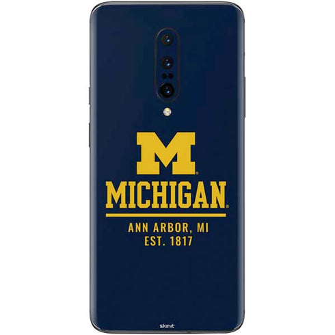 University of Michigan Ann Arbor Est 1817 OnePlus 7 Pro Skin