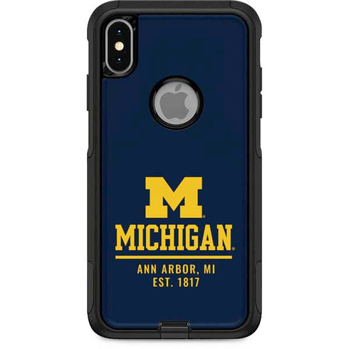 Ann Arbor Est 1817 OtterBox Commuter iPhone XS Max Skin