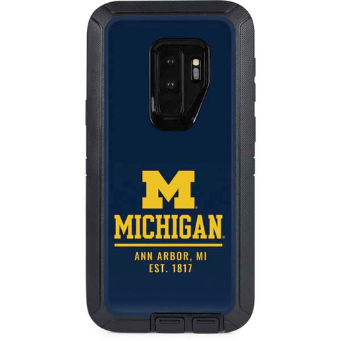 Ann Arbor Est 1817 OtterBox Defender Galaxy S9 Plus Skin