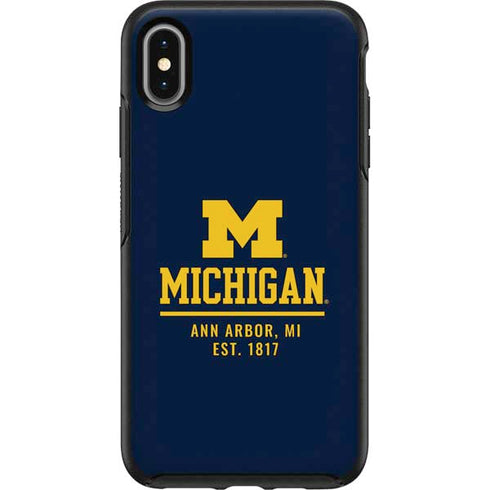 Ann Arbor Est 1817 OtterBox Symmetry iPhone XS Max Skin