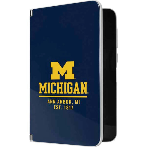 University of Michigan Ann Arbor Est 1817 Surface Duo Skin