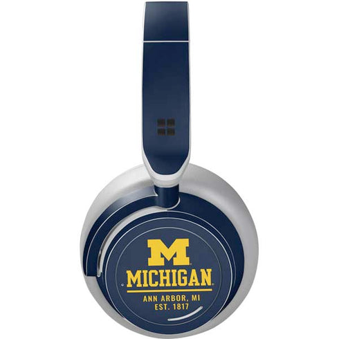 University of Michigan Ann Arbor Est 1817 Surface Headphones Skin