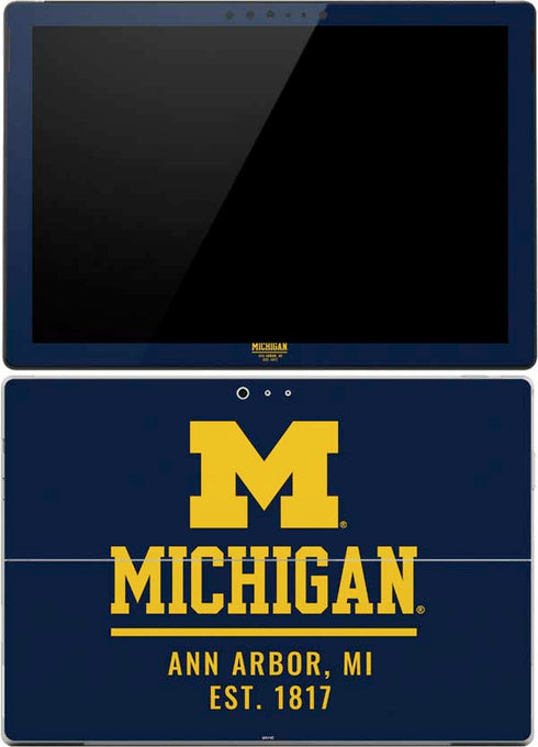 Ann Arbor Est 1817 Surface Pro (2017) Skin