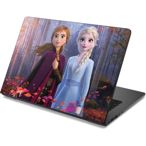 Disney Frozen II Anna and Elsa Dell Chromebook Skin