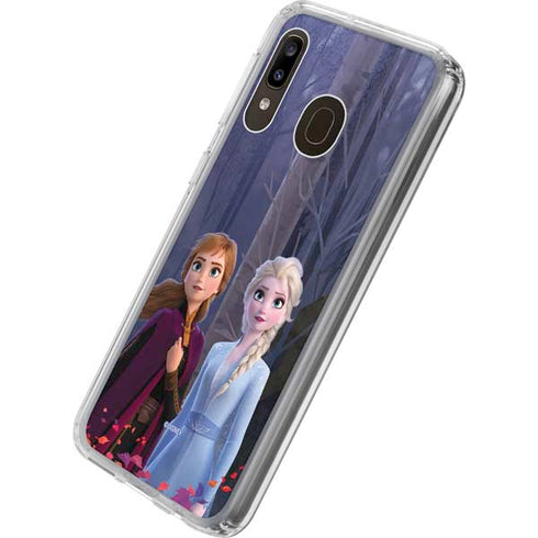 Disney Frozen II Anna and Elsa Galaxy A20 Clear Case