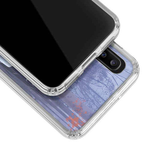 Disney Frozen II Anna and Elsa Galaxy A30 Clear Case