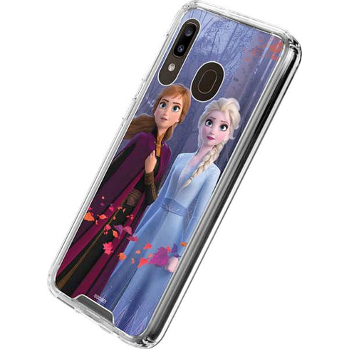 Disney Frozen II Anna and Elsa Galaxy A30 Clear Case