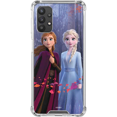 Disney Frozen II Anna and Elsa Galaxy A32 5G Clear Case