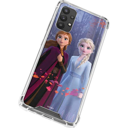 Disney Frozen II Anna and Elsa Galaxy A32 5G Clear Case