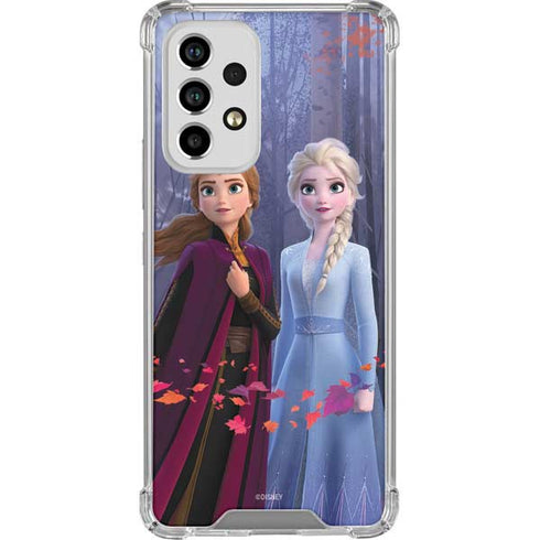 Disney Frozen II Anna and Elsa Galaxy A53 5G Clear Case