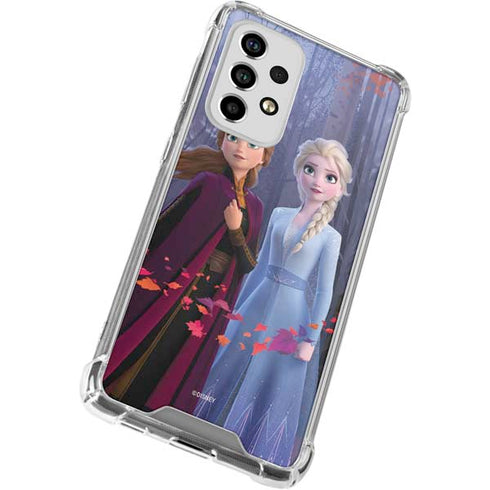 Disney Frozen II Anna and Elsa Galaxy A53 5G Clear Case