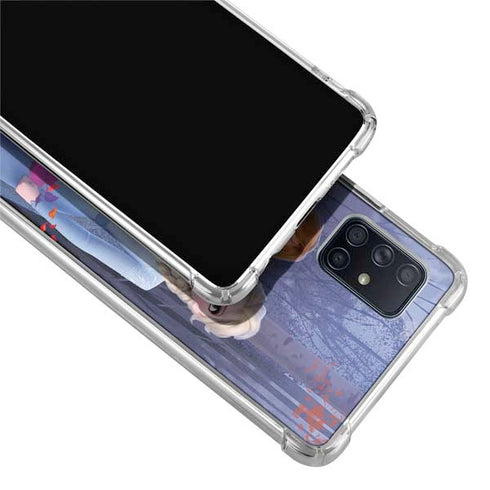 Disney Frozen II Anna and Elsa Galaxy A71 5G Clear Case